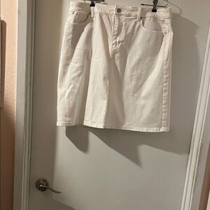 Talbots jeans skirt